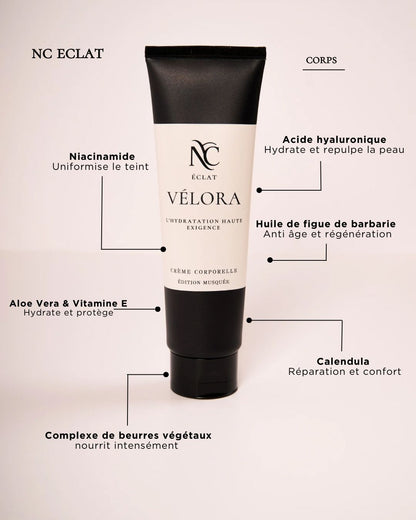 VÉLORA — Crème Hydratante Nourissante Corps